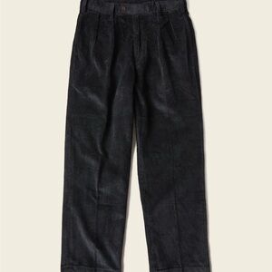 Men's Black Corduroy Pants